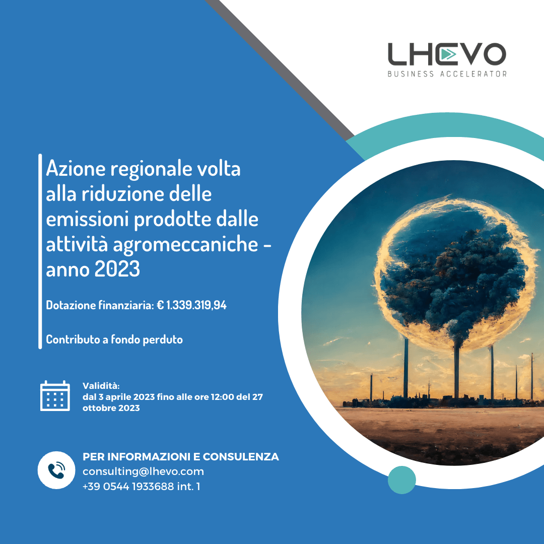 Copertina per bando riduzione emissioni in Lombardia