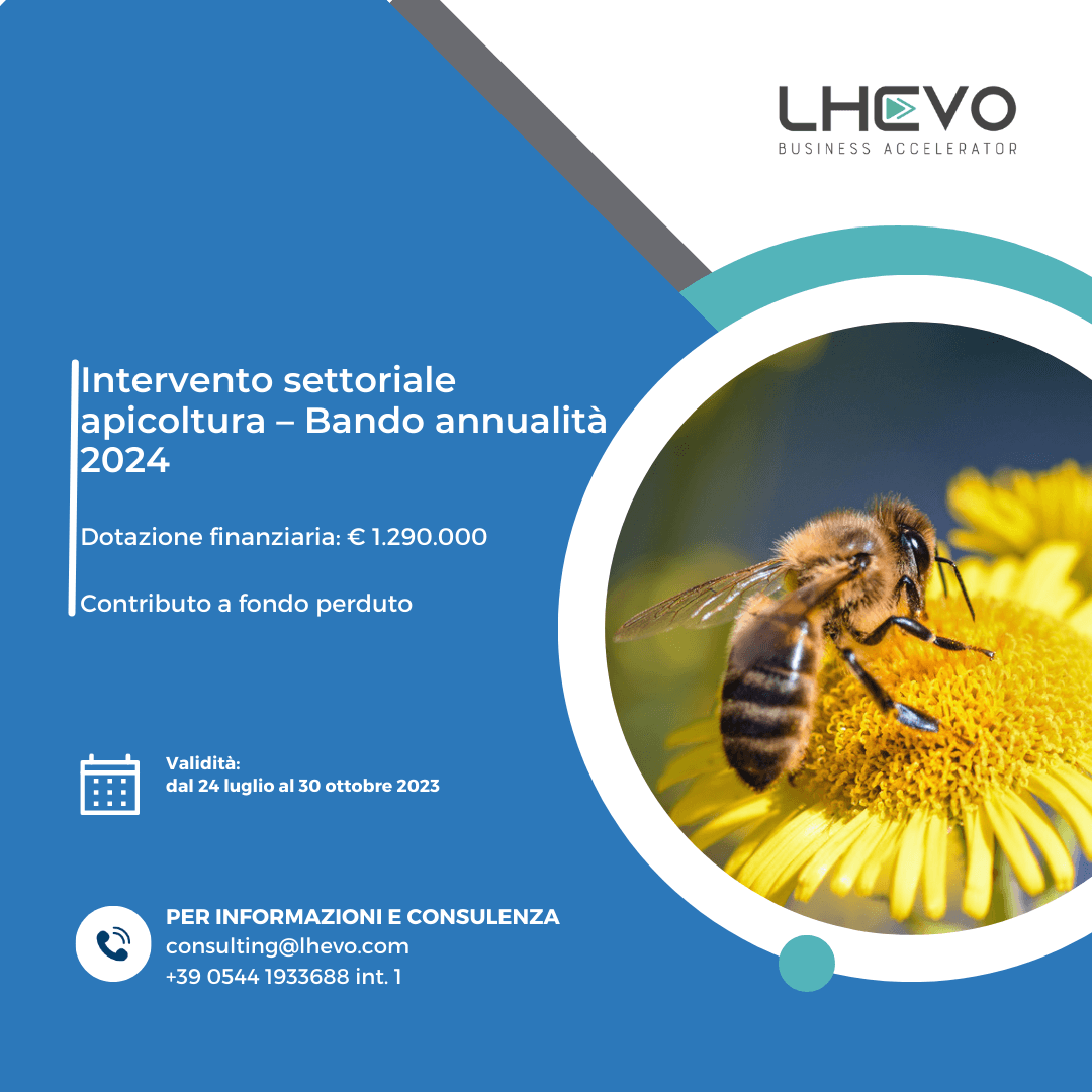 Intervento settoriale apicoltura – Bando annualità 2024
